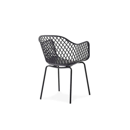 Silla de exterior Rodas - Negro - Tugow