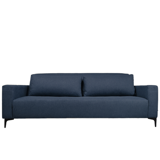 Sofá Cama Landero Bitonal - Azul Marino