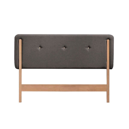 Cabecera tapizada Tao - Gris Oscuro - Tugow