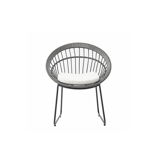 Silla de exterior Tavira - Gris - Tugow