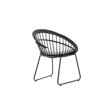 Silla de exterior Tavira - Negro - Tugow