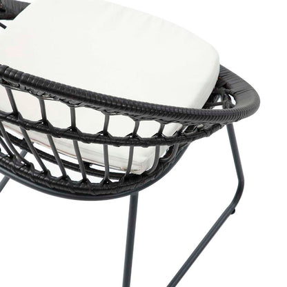 Silla de exterior Tavira - Negro - Tugow