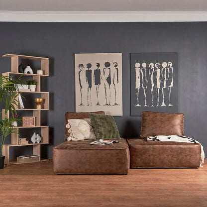 Set Sillones de 1 y 2 plazas Mood - Tabaco - Tugow