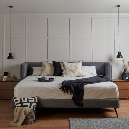 Cama King Urban Gris Humo - Tugow