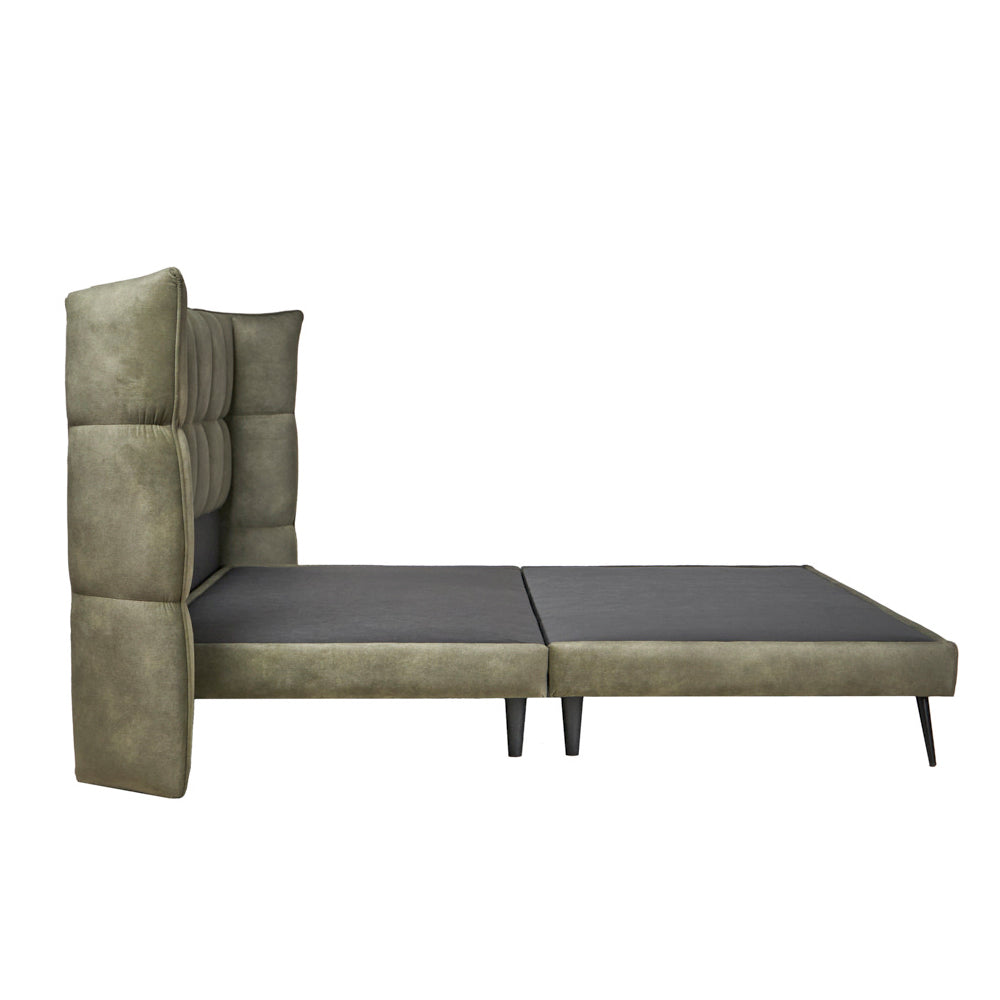 Cama Queen Aina - Verde Olivo - Tugow