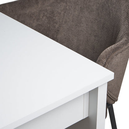 Mesa Aspen con 4 Sillas Suanna Gris - Tugow