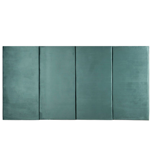 Juego de 4 paneles para cabecera modular King Size Lunaria - Verde Olivo - Tugow