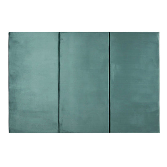Juego de 3 paneles para cabecera modular matrimonial / queen size Lunaria - Verde Olivo - Tugow