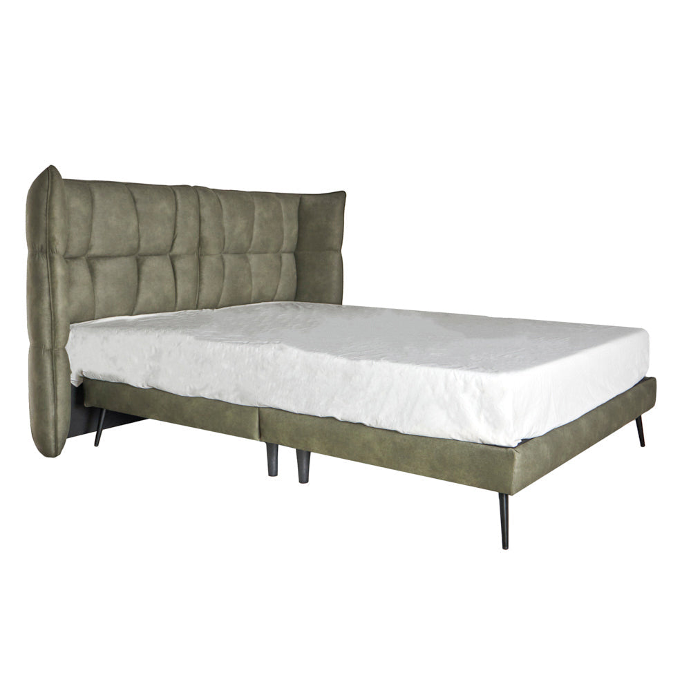 Cama Queen Aina - Verde Olivo - Tugow