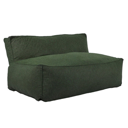 Puff de 2 plazas y Taburete Novo - Verde Olivo - Tugow