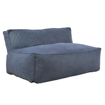 Puff de 2 Plazas Novo - Azul Marino - Tugow