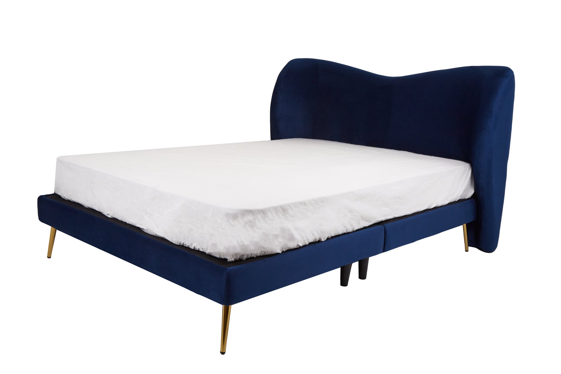 Cama matrimonial Kooper - Azul - Tugow