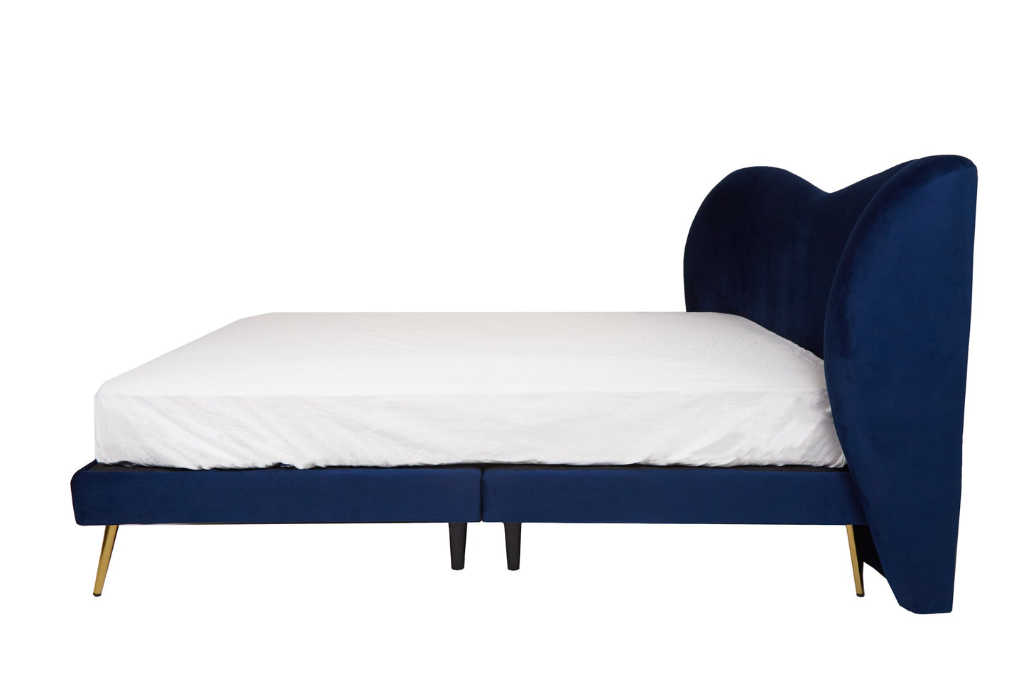 Cama matrimonial Kooper - Azul - Tugow