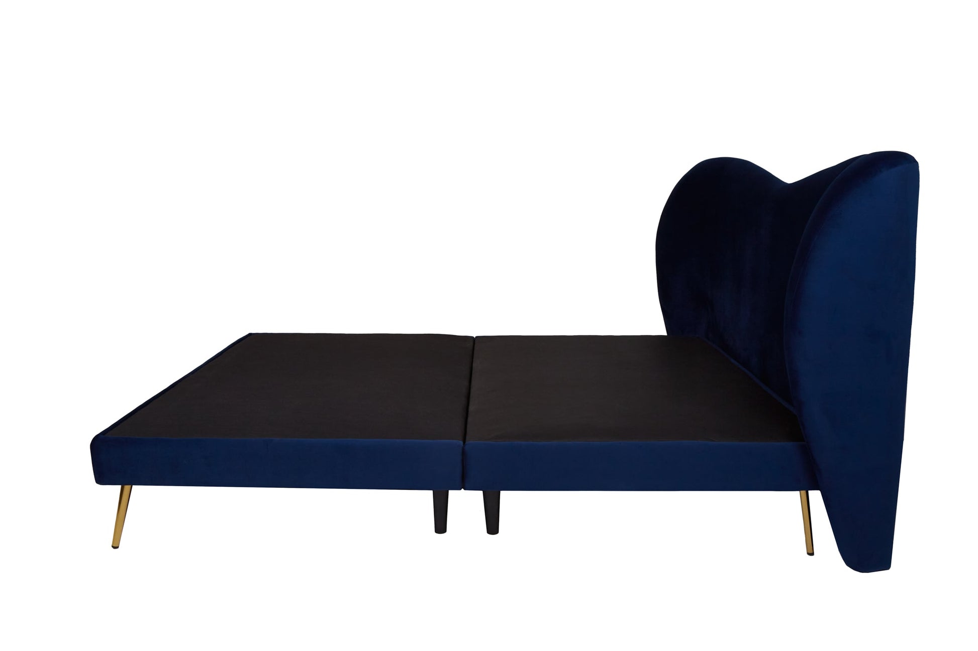 Cama matrimonial Kooper - Azul - Tugow