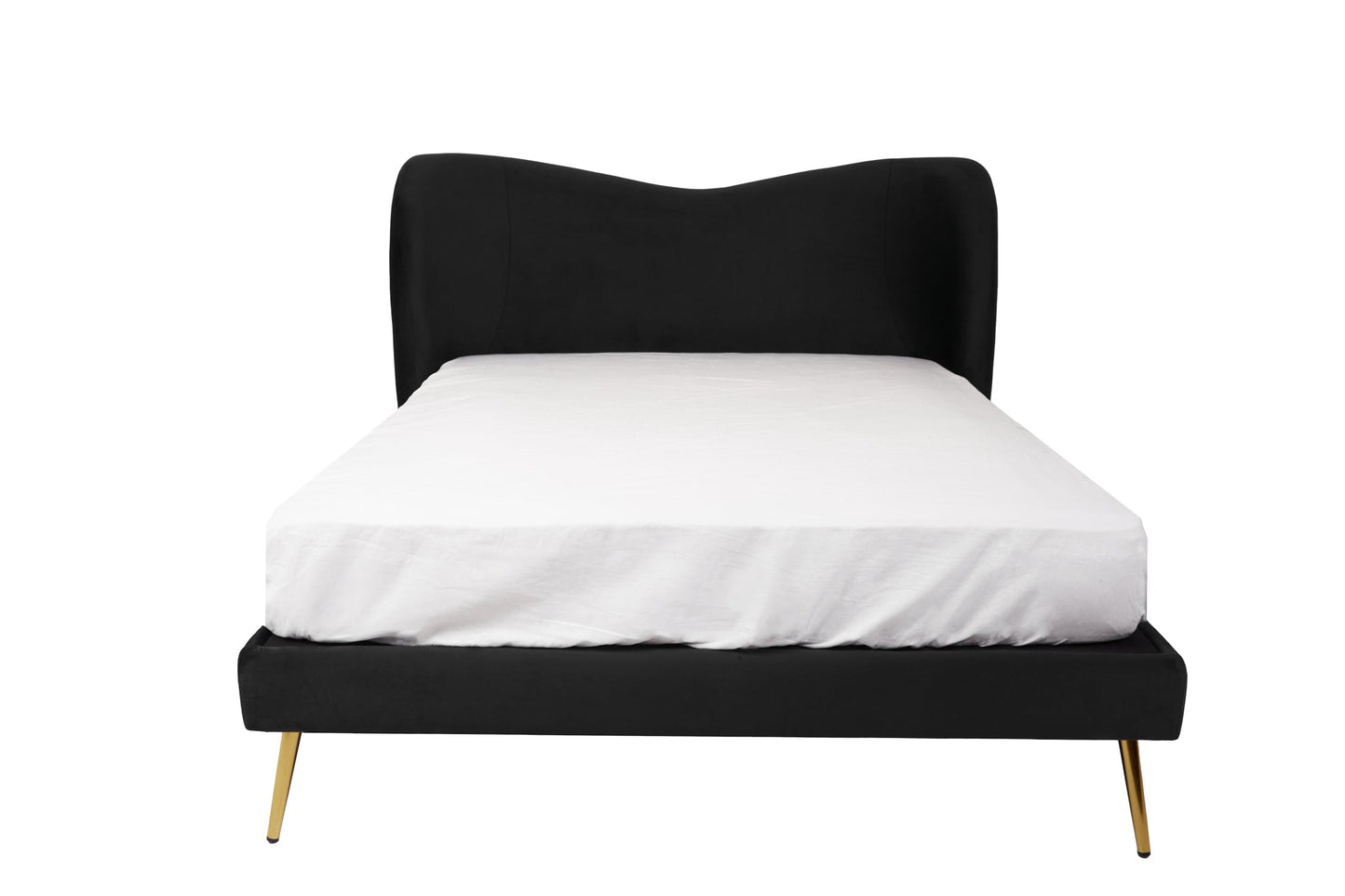 Cama matrimonial Kooper - Negro - Tugow