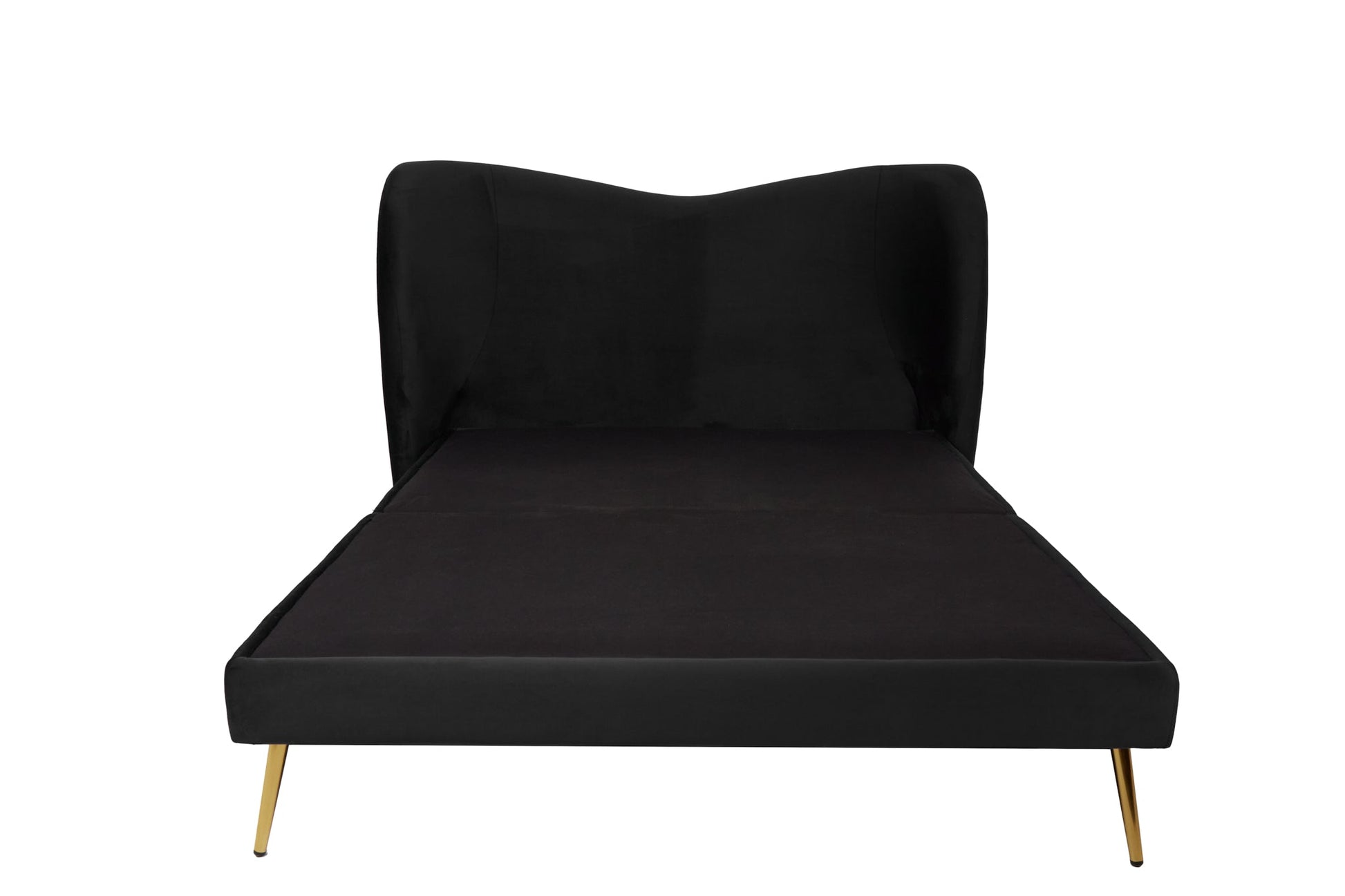 Cama matrimonial Kooper - Negro - Tugow