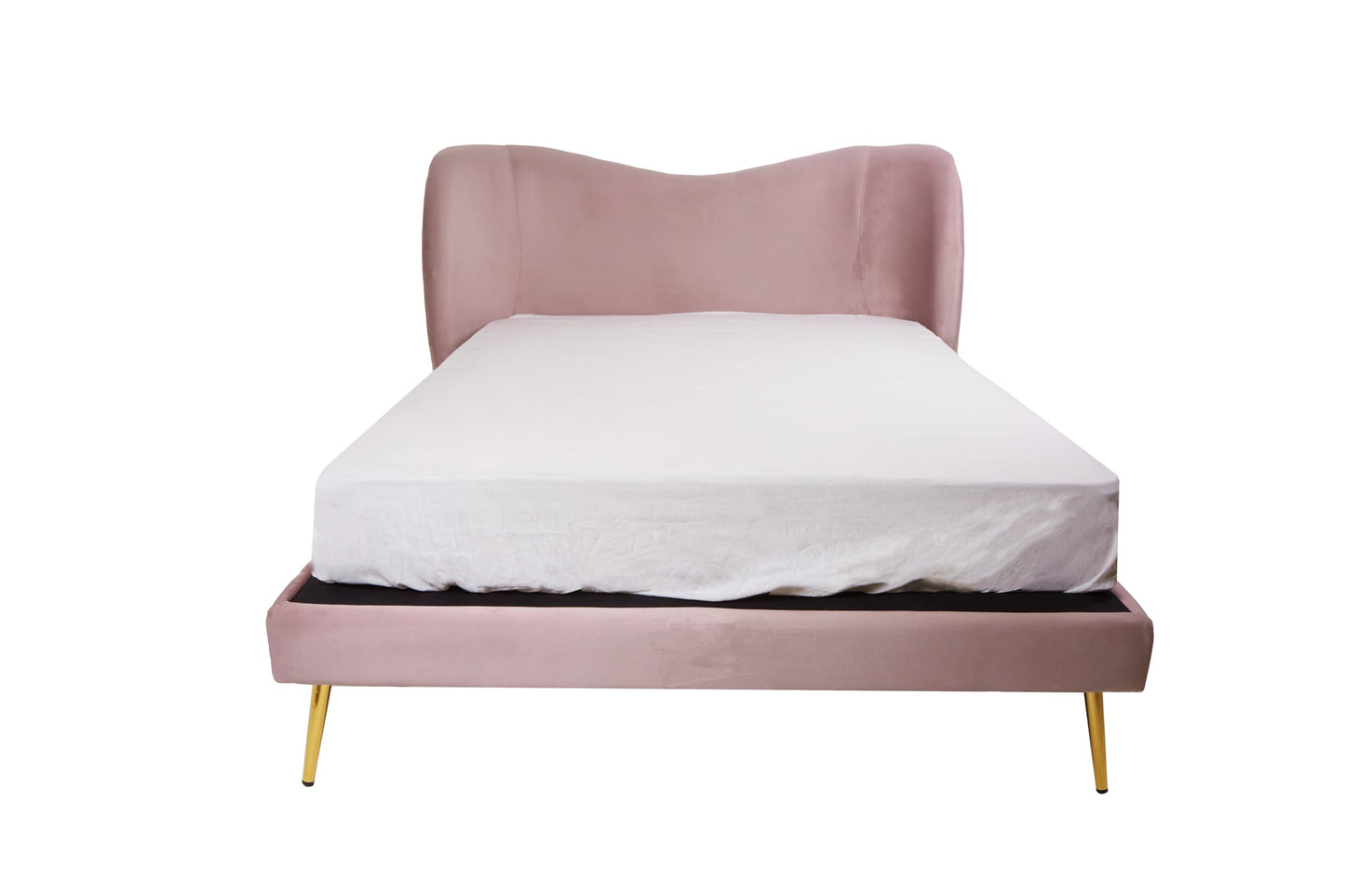 Cama matrimonial Kooper - Rosa - Tugow