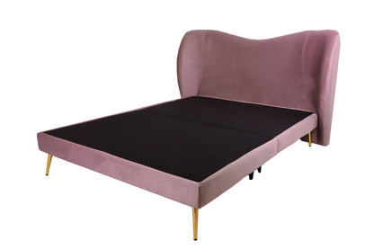 Cama matrimonial Kooper - Rosa - Tugow