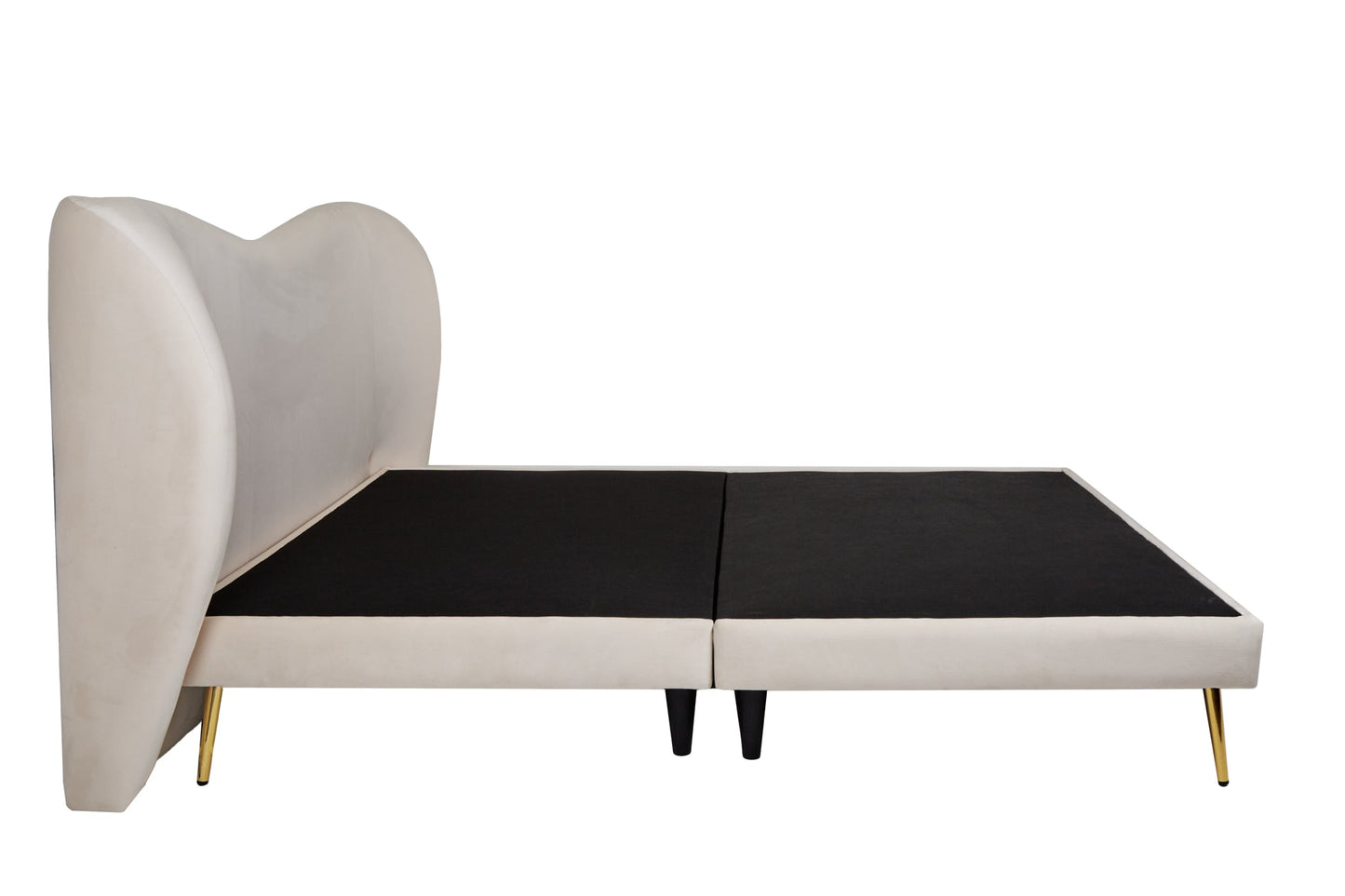 Cama matrimonial Kooper - Hueso - Tugow