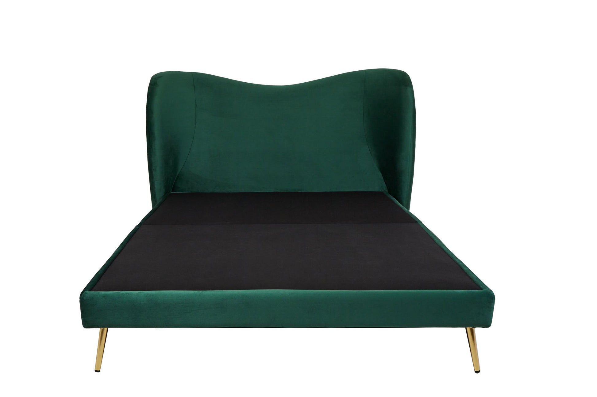 Cama matrimonial Kooper - Verde - Tugow