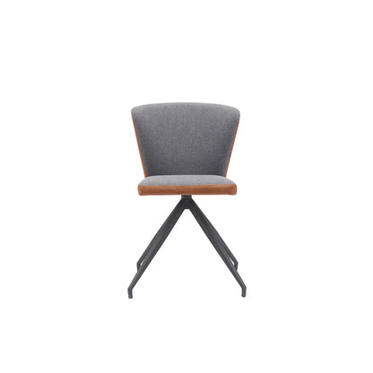 Mesa de comedor Sansa con 4 sillas Vigo - Nogal, Negro y Café