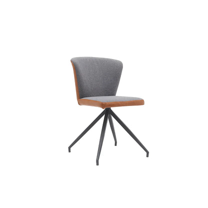 Mesa de comedor Sansa con 4 sillas Vigo - Nogal, Negro y Café