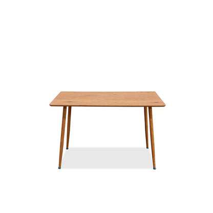 Mesa de comedor Yorda con 4 sillas Elisa - Madera y Negro