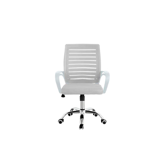 Silla de oficina Zorba - Blanco y Gris - Tugow